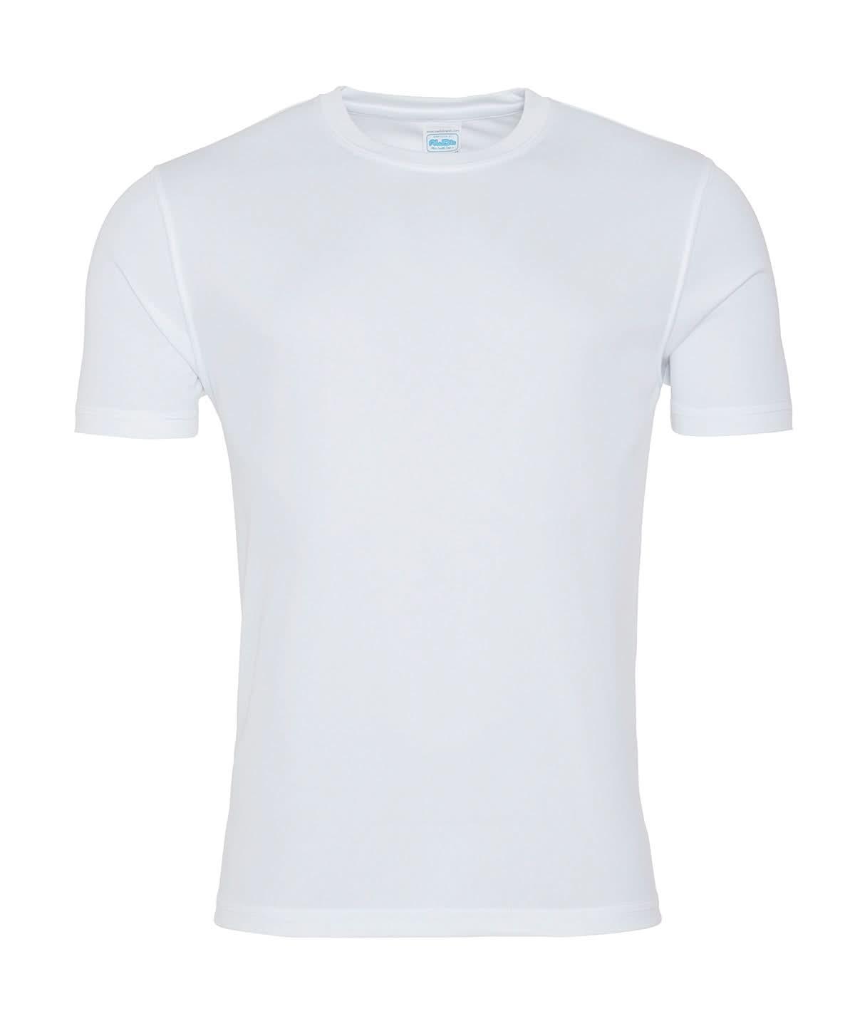 AWDis Just Cool Smooth T Arctic White JC020 - Arctic White - Customisable T-Shirts