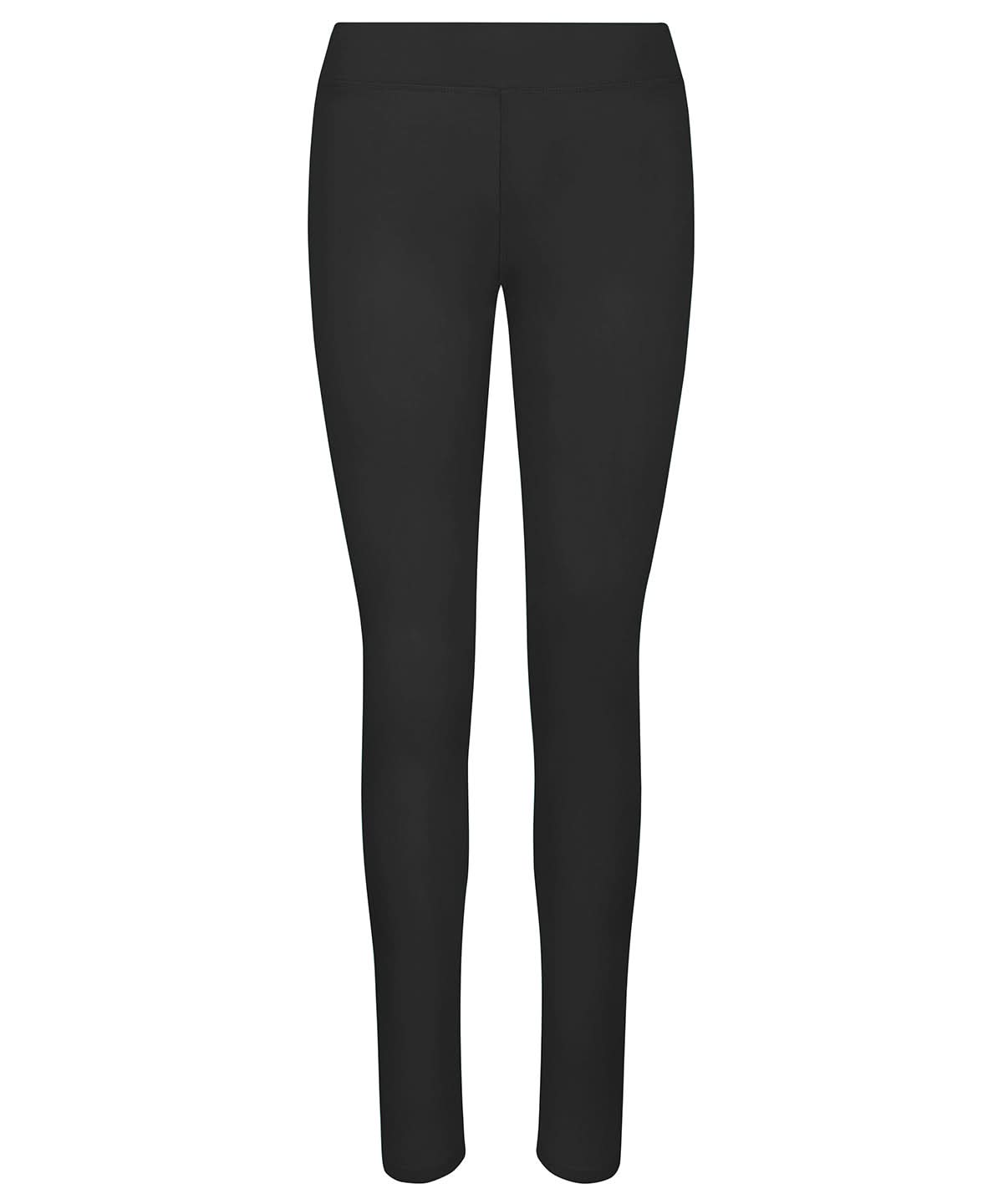 AWDis Just Cool Womens cool workout leggings JC070 - Jet Black - Customisable Leggings