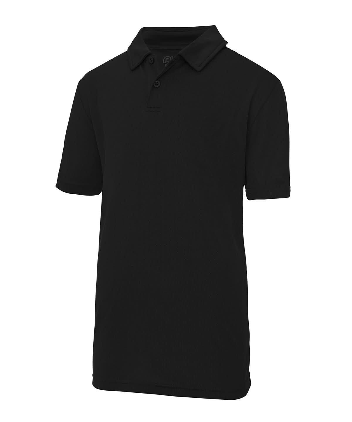 AWDis Just Cool Kids cool polo JC40J - Jet Black - Customisable Polos