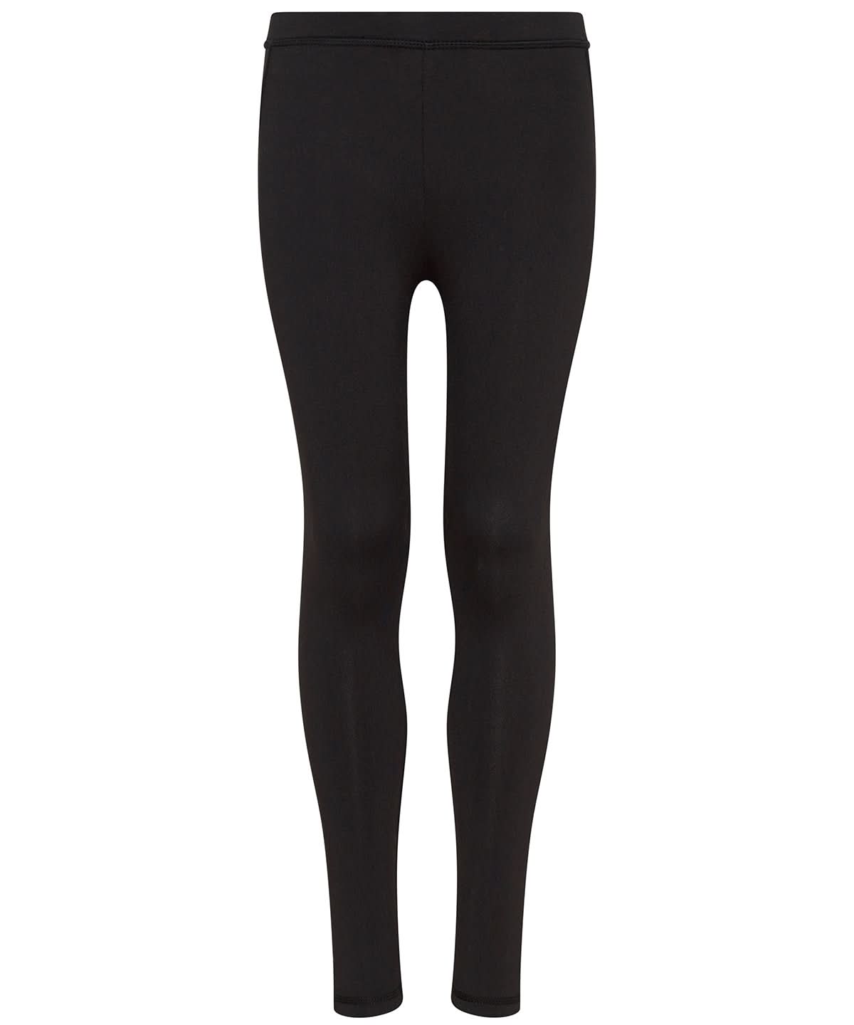 AWDis Just Cool Kids cool athletic pant JC87J - Jet Black - Customisable Leggings