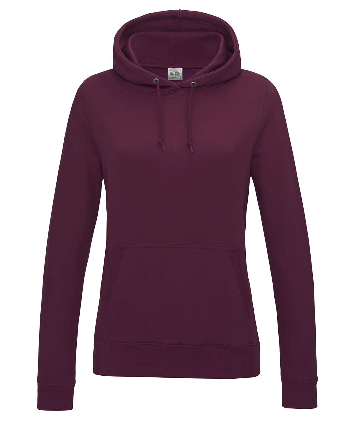 AWDis Just Hoods Womens College Hoodie Burgundy JH01F - Burgundy - Customisable Hoodies