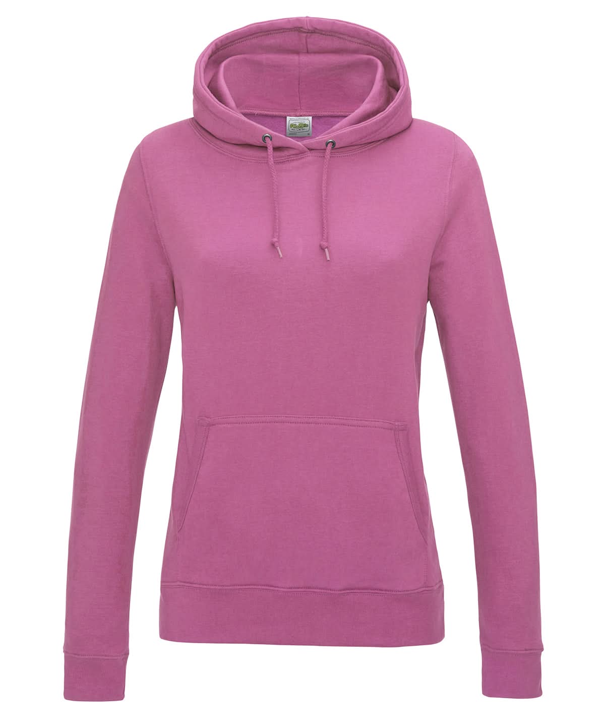 AWDis Just Hoods Womens College Hoodie Candyfloss Pink JH01F - Candyfloss Pink - Customisable Hoodies