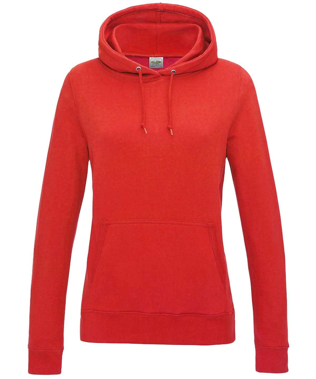 AWDis Just Hoods Womens College Hoodie Fire Red JH01F - Fire Red - Customisable Hoodies