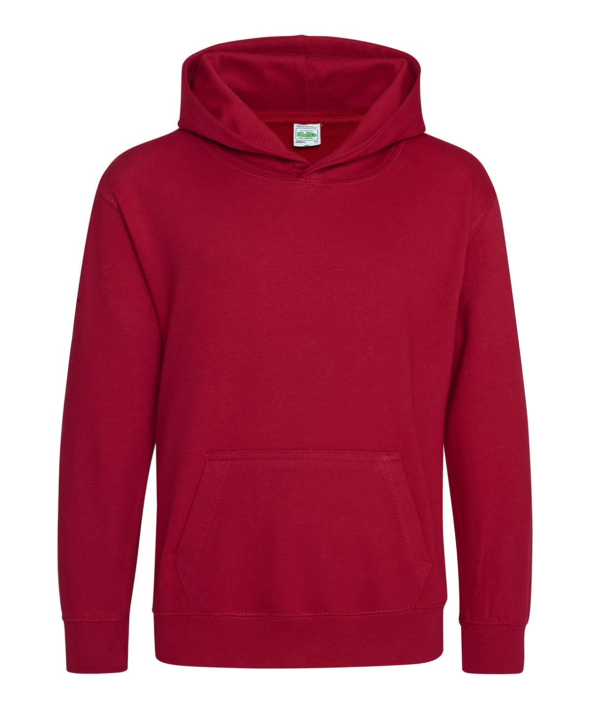 AWDis Just Hoods Kids hoodie JH01J - Red Hot Chilli - Customisable Hoodies