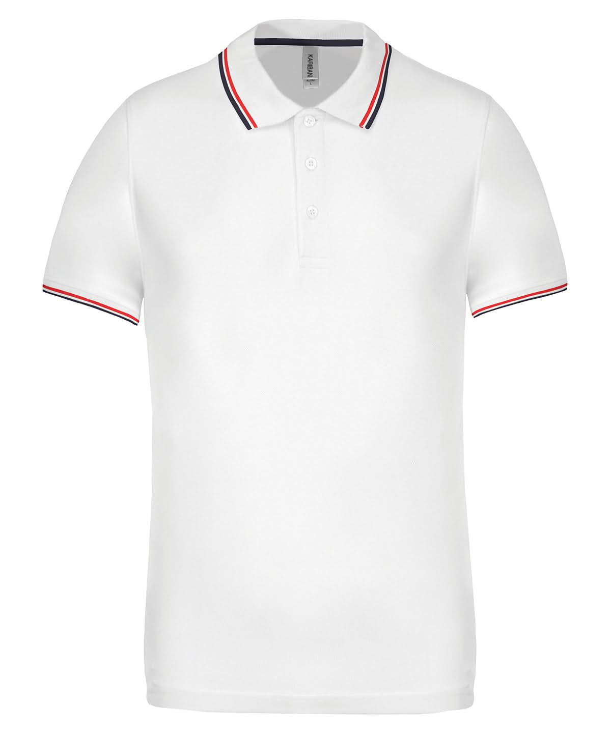 Kariban Short sleeve polo shirt kb250 - White - Customisable Polos