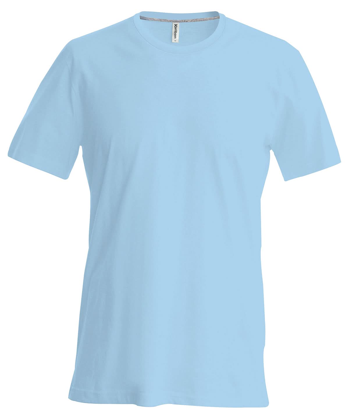 Kariban Short sleeved crew neck T shirt KB356 - Sky Blue - Customisable T-Shirts