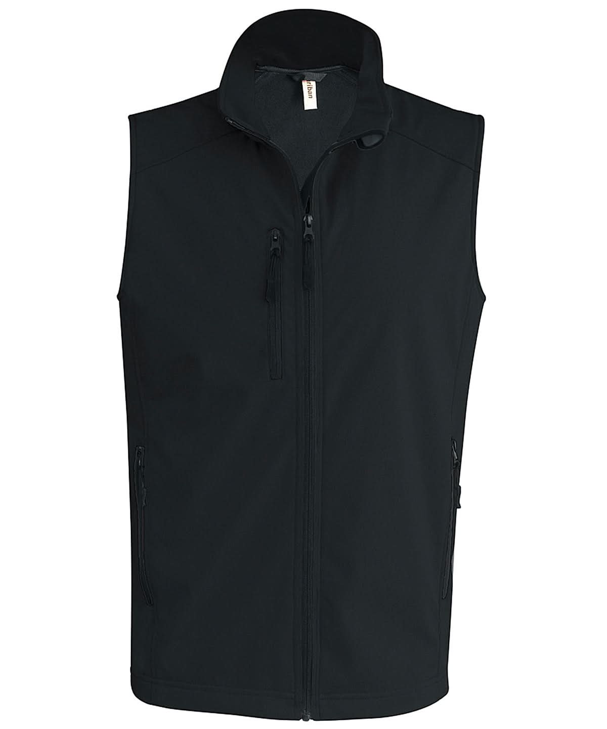 Kariban Mens softshell bodywarmer KB403 - Black - Customisable Gilets & Body Warmers