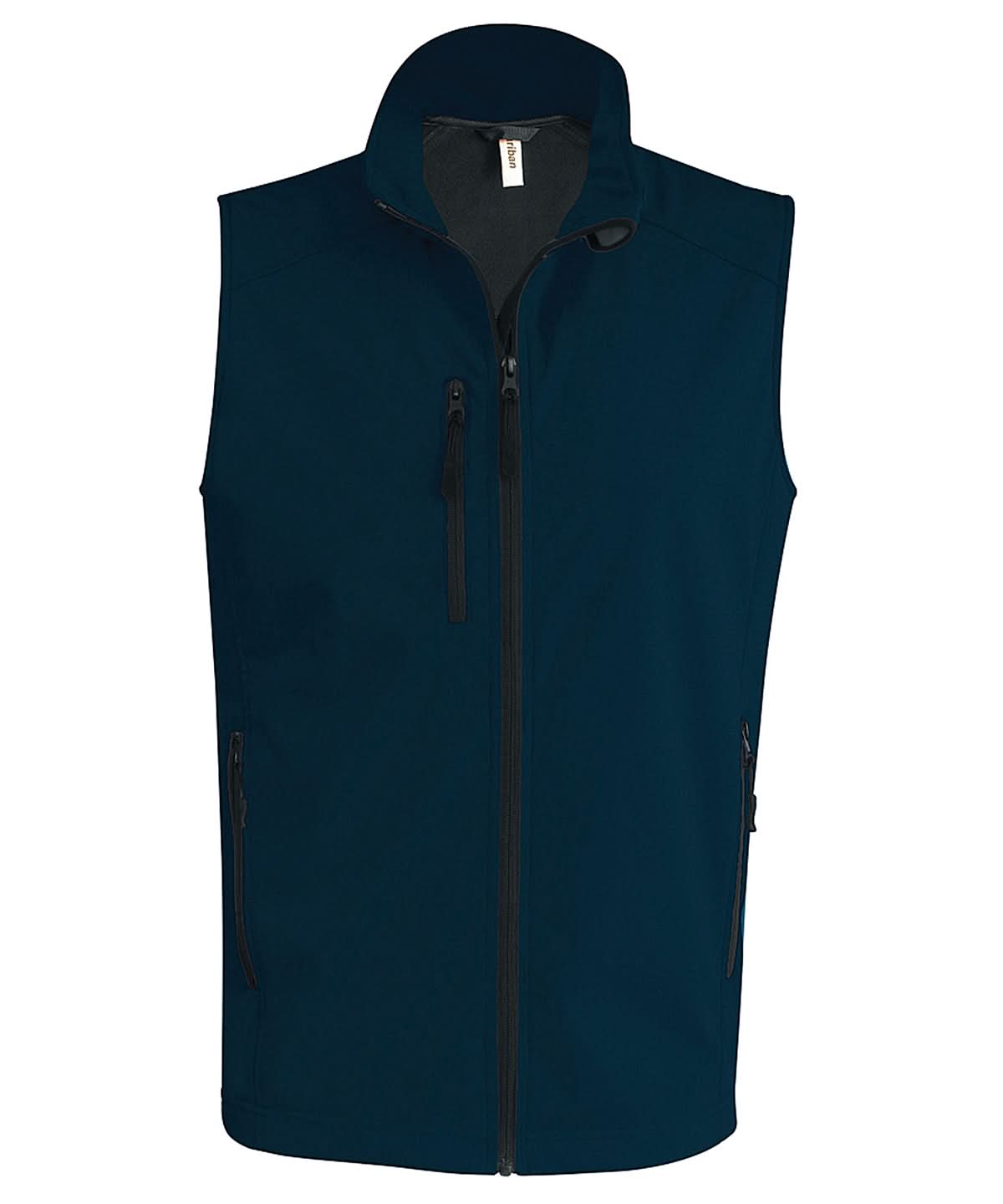 Kariban Mens softshell bodywarmer KB403 - Navy - Customisable Gilets & Body Warmers