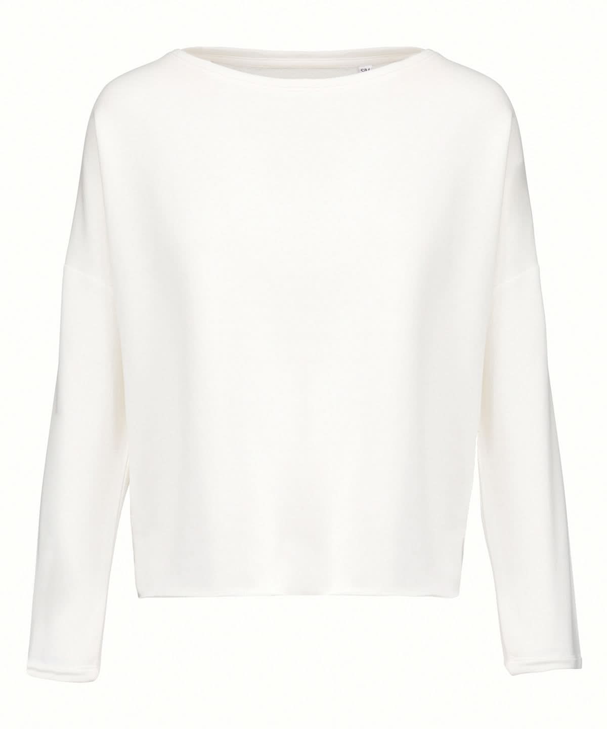 Kariban Ladies oversized sweatshirt KB471 - Off White - Customisable Sweatshirts