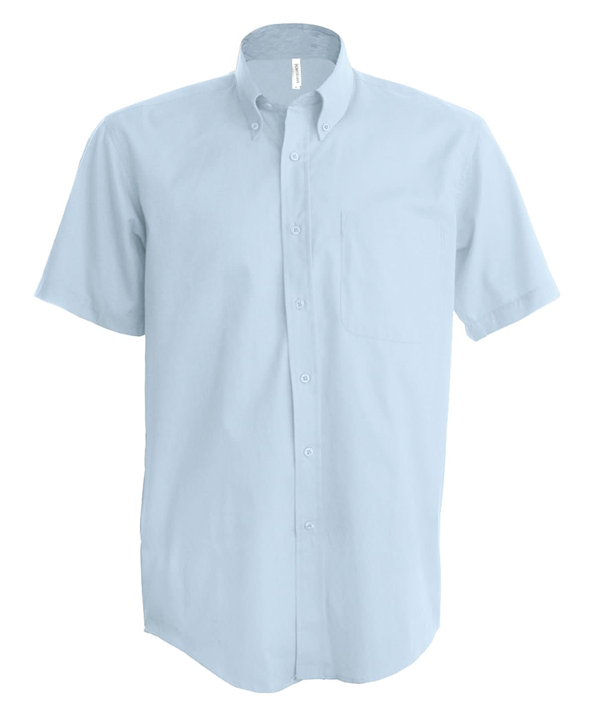 Kariban Mens short sleeved Oxford shirt KB535 - Oxford Blue - Customisable Shirts