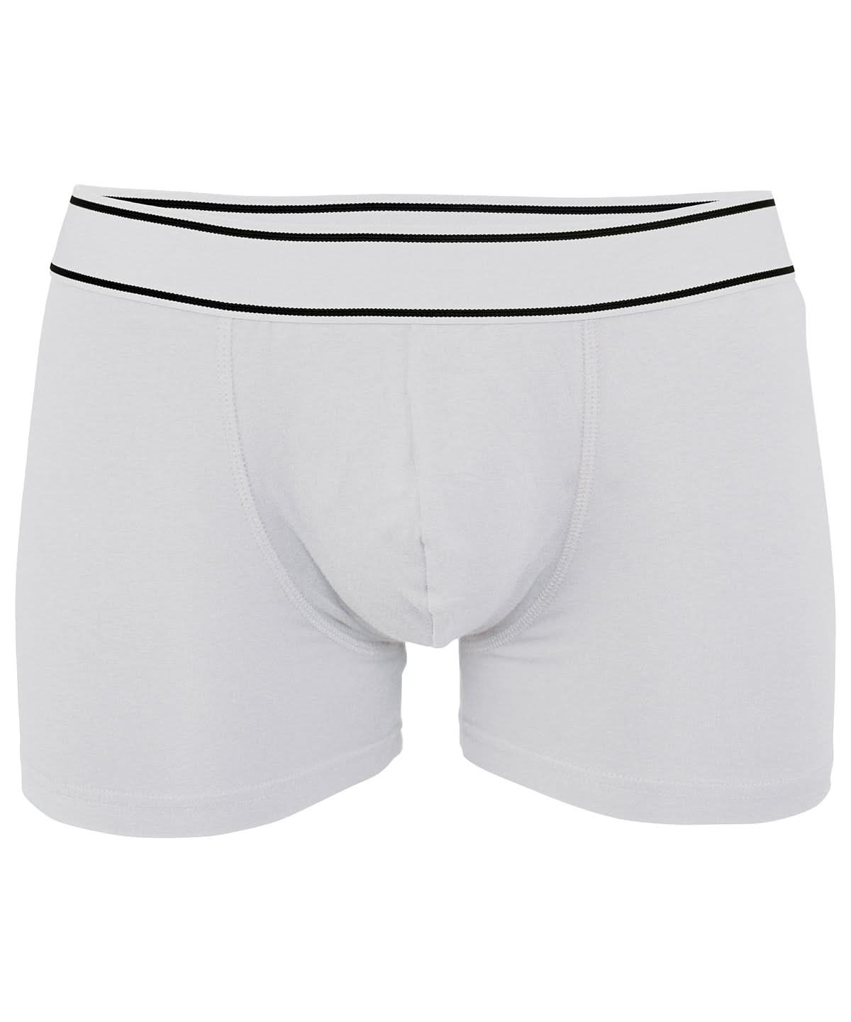Kariban Mens boxer shorts KB800 - White - Customisable Shorts