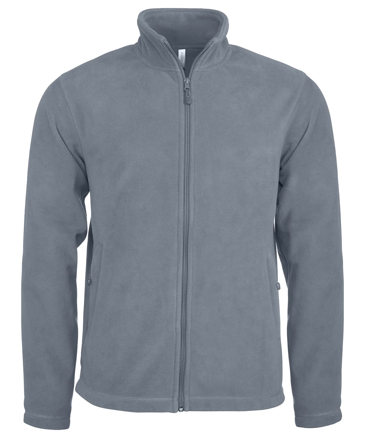 Kariban Zip through microfleece jacket KB903 - Convoy Grey - Customisable Jackets