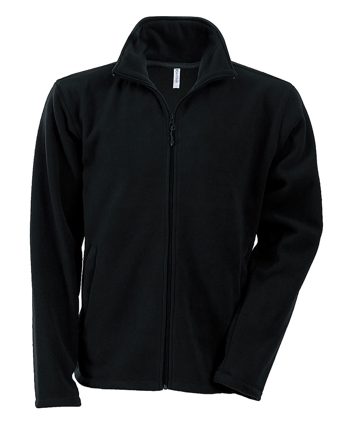 Kariban Falco full zip microfleece jacket KB911 - Black - Customisable Jackets