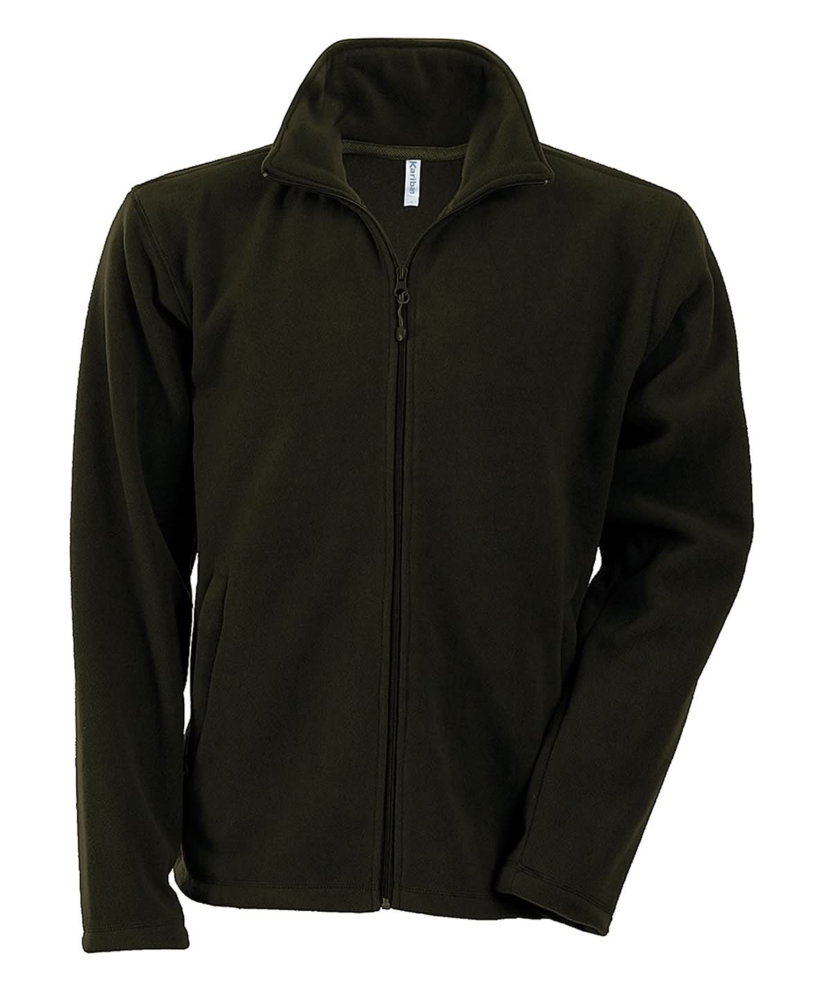 Kariban Falco full zip microfleece jacket KB911 - Olive - Customisable Jackets