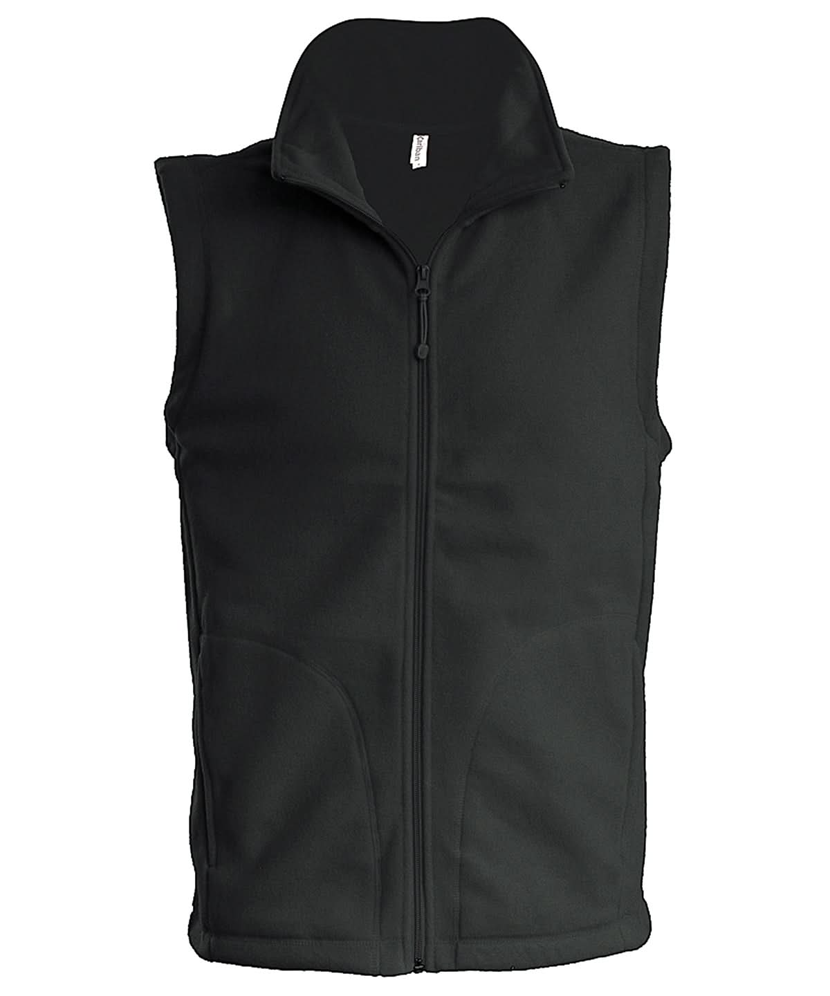 Kariban Luca mens microfleece gilet KB913 - Dark Grey - Customisable Gilets & Body Warmers