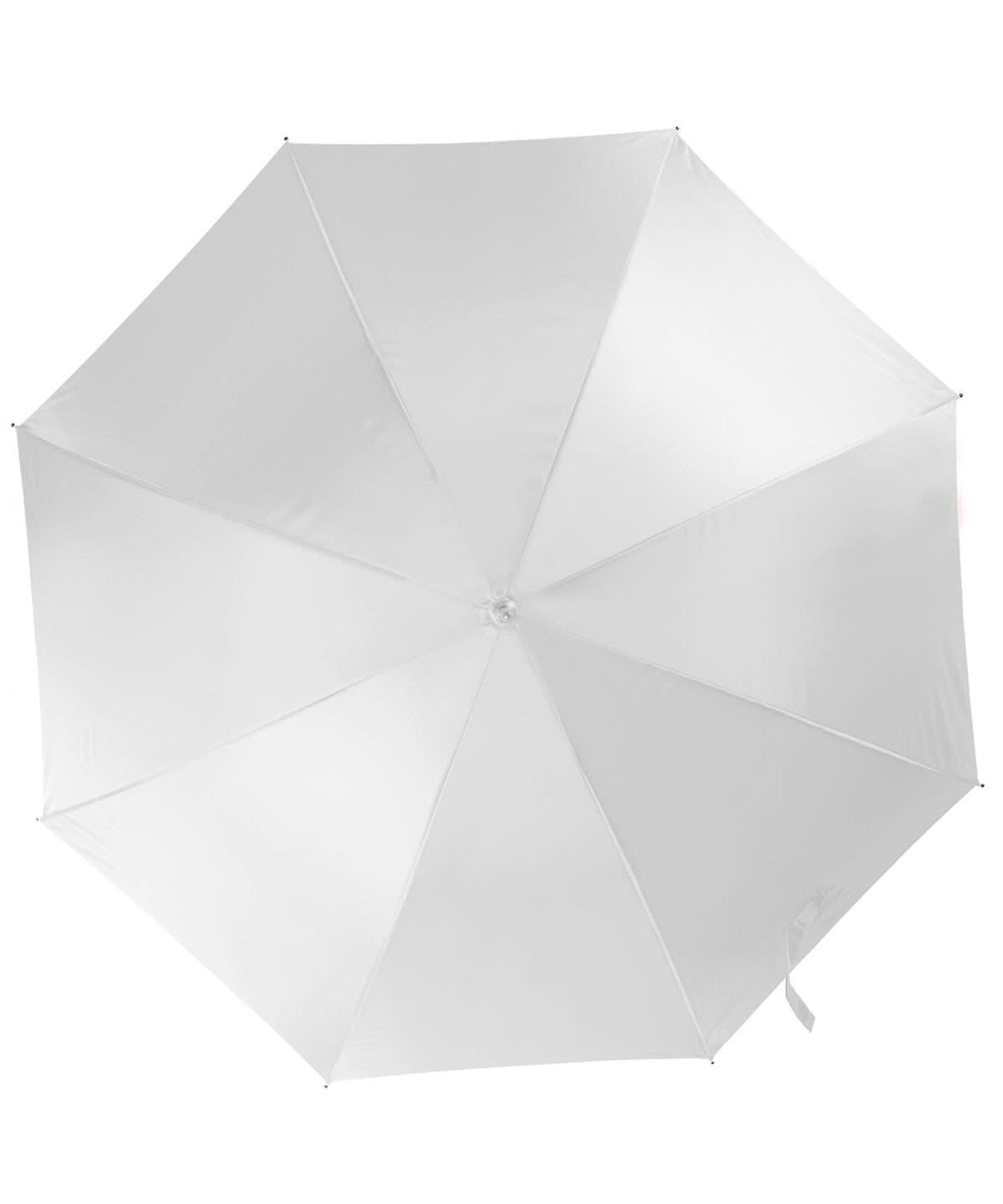 KiMood Automatic umbrella KI006 - White One size - Customisable Umbrellas