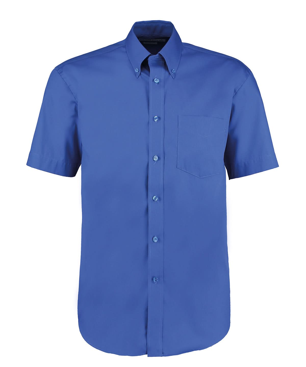 Kustom Kit Corporate Oxford shirt short sleeved classic fit Royal KK109 - Royal - Customisable Shirts