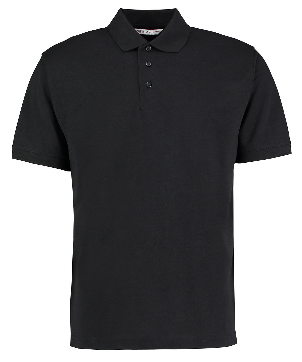 Kustom Kit Klassic Polo with Superwash® 60°C KK403 - Black*Ü - Customisable Polo Shirts
