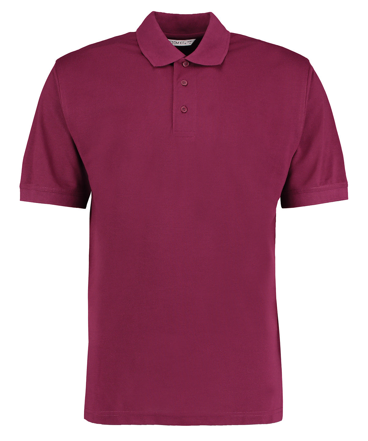 Kustom Kit Klassic Polo with Superwash® 60°C KK403 - Burgundy - Customisable Polo Shirts