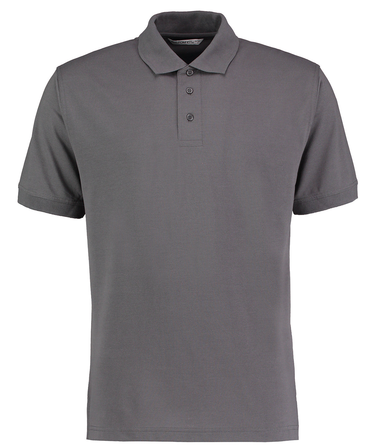 Kustom Kit Klassic Polo with Superwash® 60°C KK403 - Charcoal* - Customisable Polo Shirts