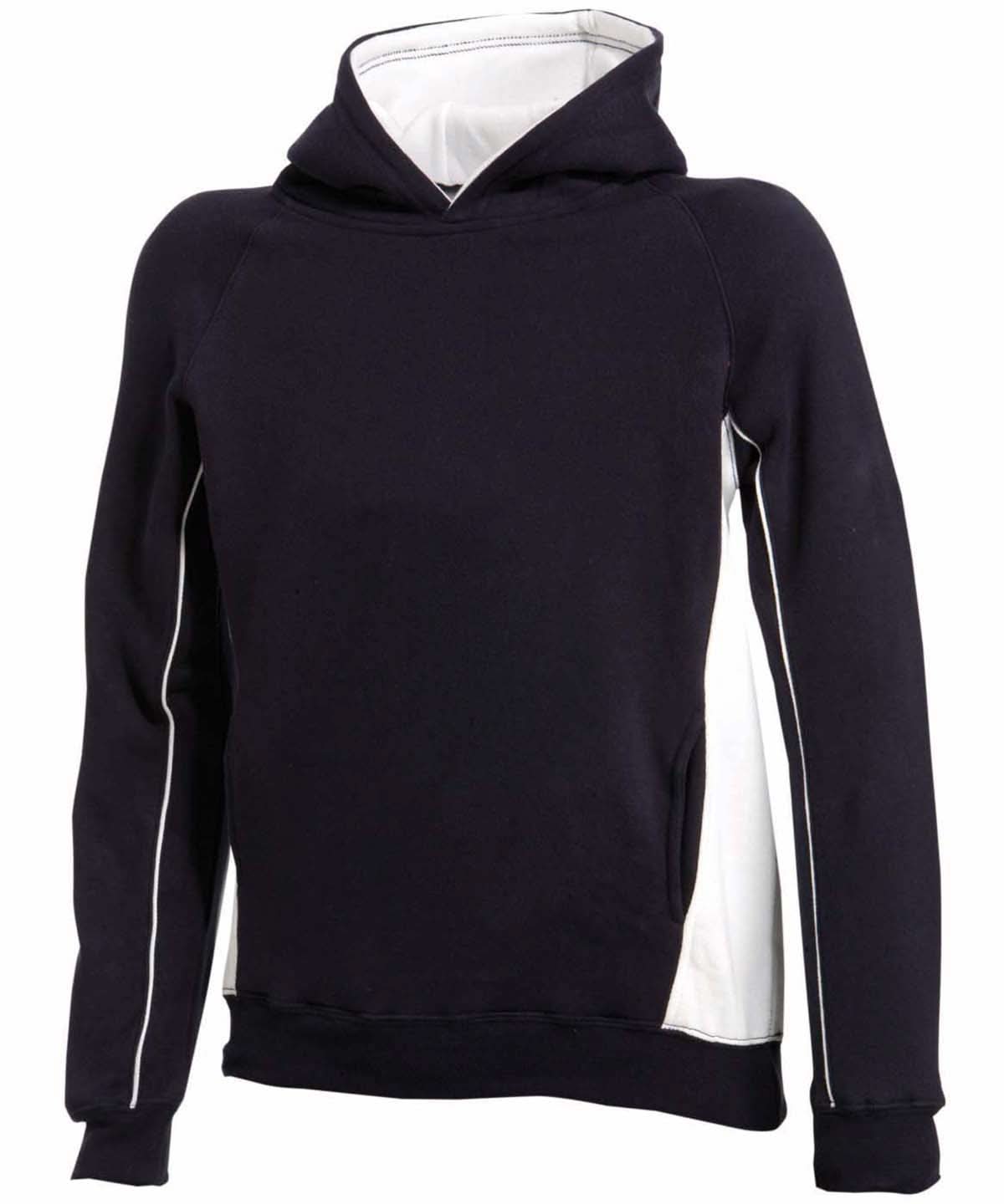 Finden & Hales Kids pullover hoodie LV339 - Navy White - Customisable Hoodies