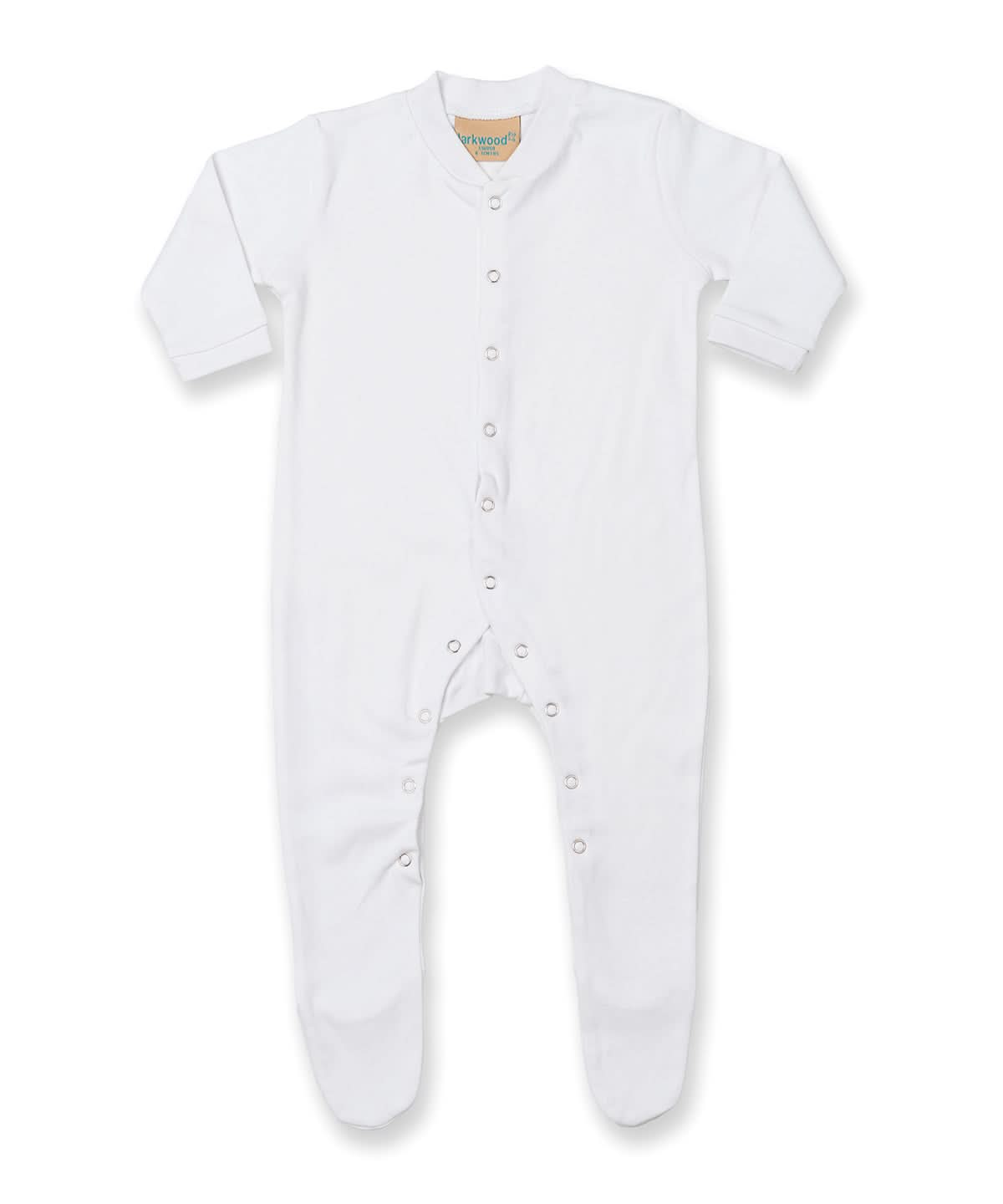 Larkwood Sleepsuit LW50T - White - Customisable Sleepsuits