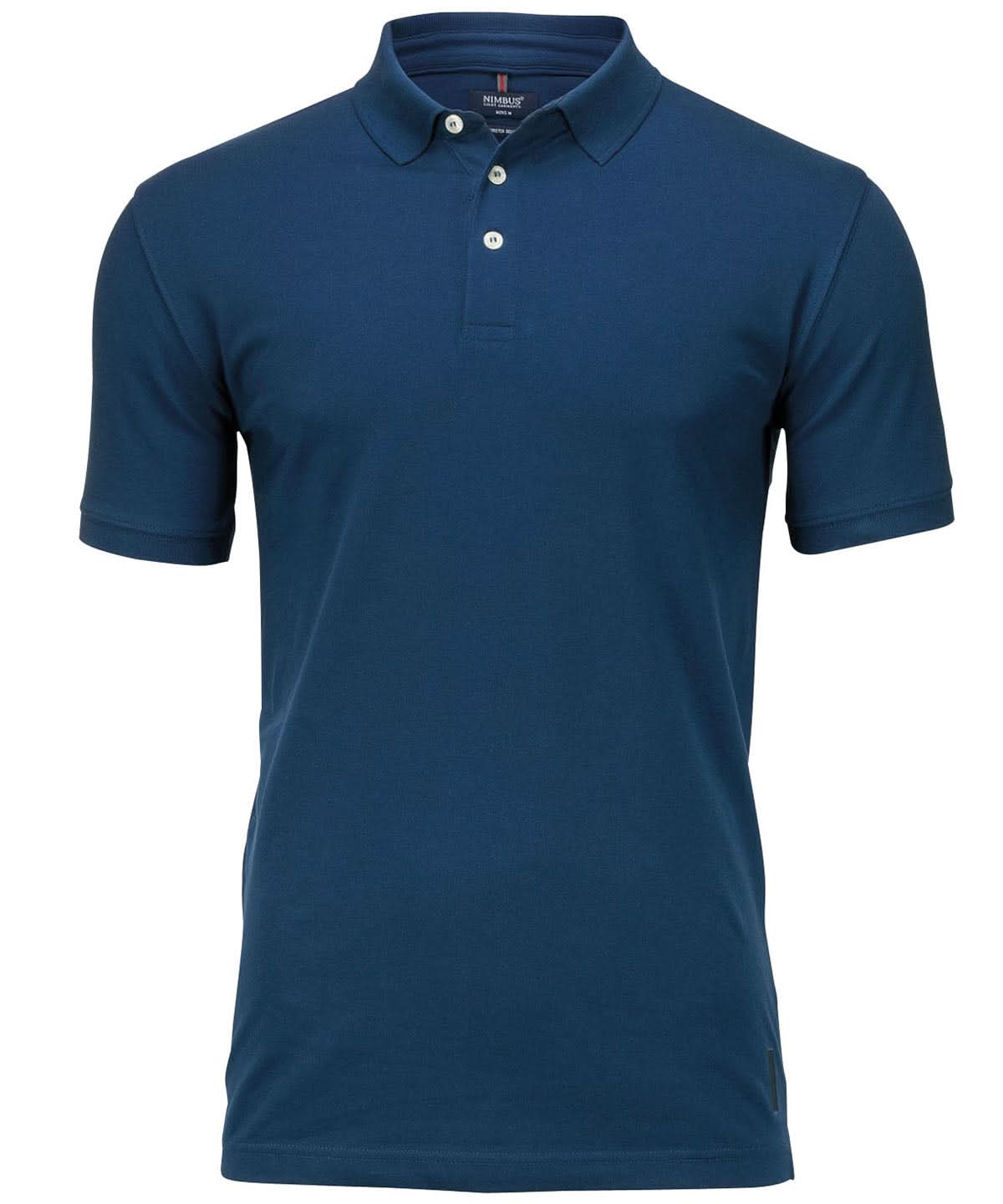 Nimbus Harvard classic stretch deluxe polo NB52M - Indigo Blue - Customisable Polos