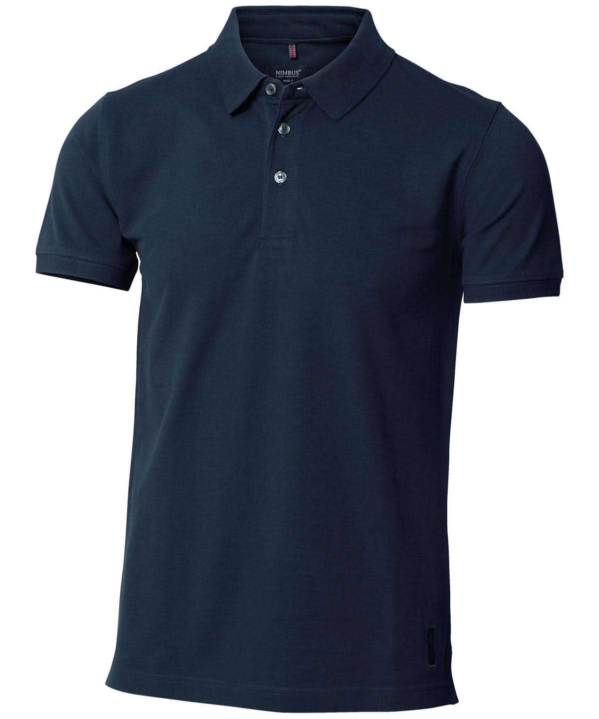 Nimbus Harvard classic stretch deluxe polo NB52M - Navy - Customisable Polos