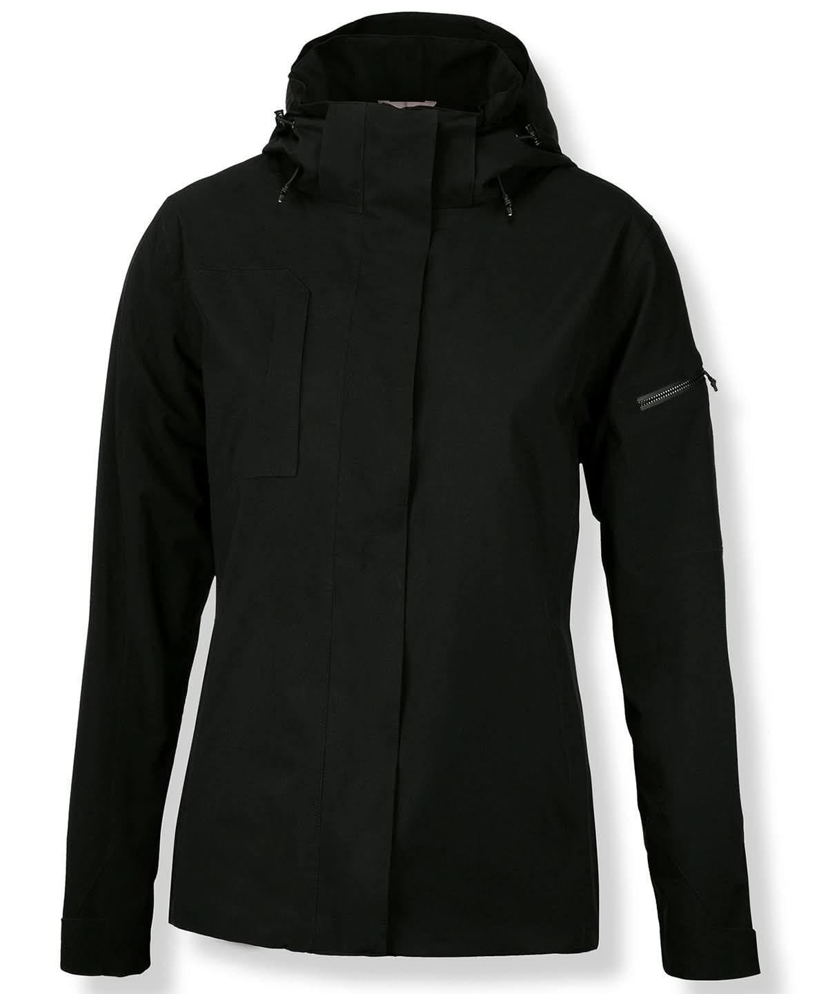 Nimbus Womens Whitestone performance shell jacket NB89F - Black - Customisable Jackets