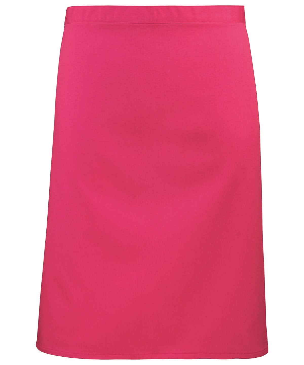 Premier Colours mid length apron PR151 - Hot Pink One size - Customisable Apron