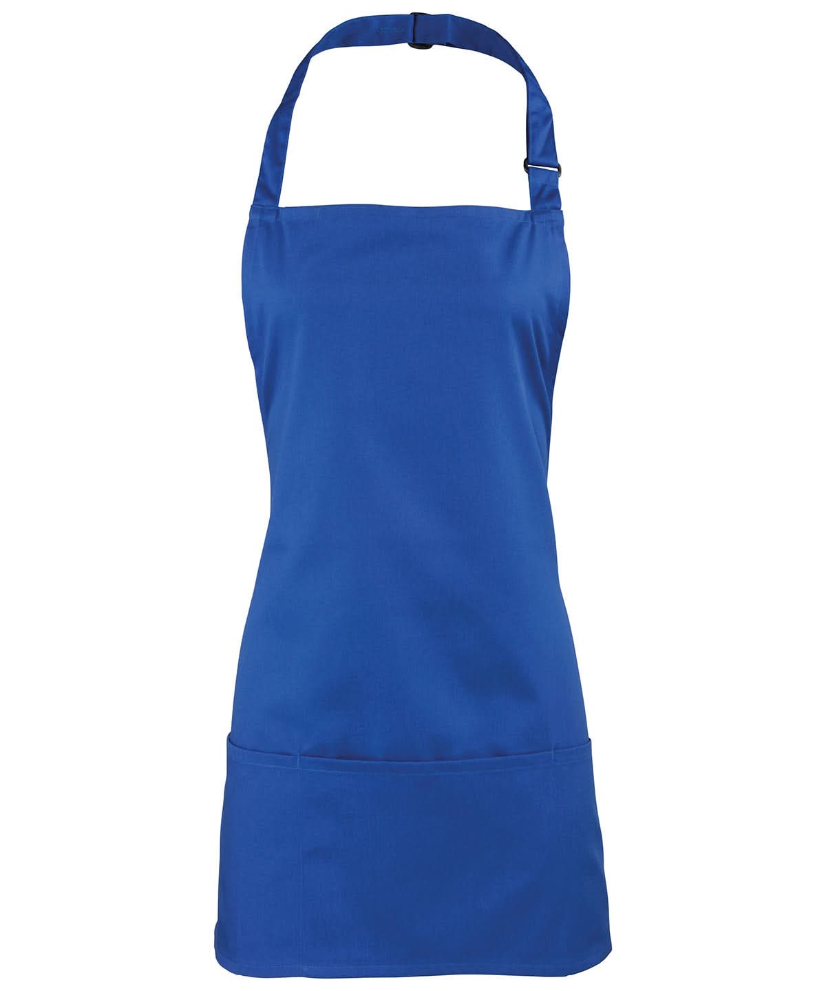 Premier Colours 2 in 1 apron PR159 - Royal One size - Customisable Apron