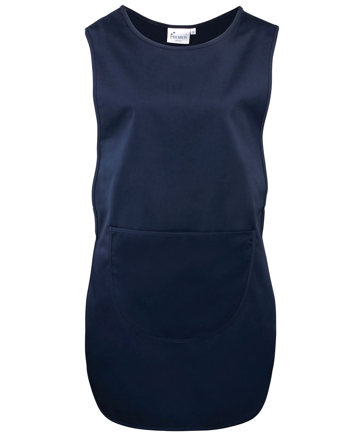 Premier Long length pocket tabard PR172 - Navy - Customisable Tabard