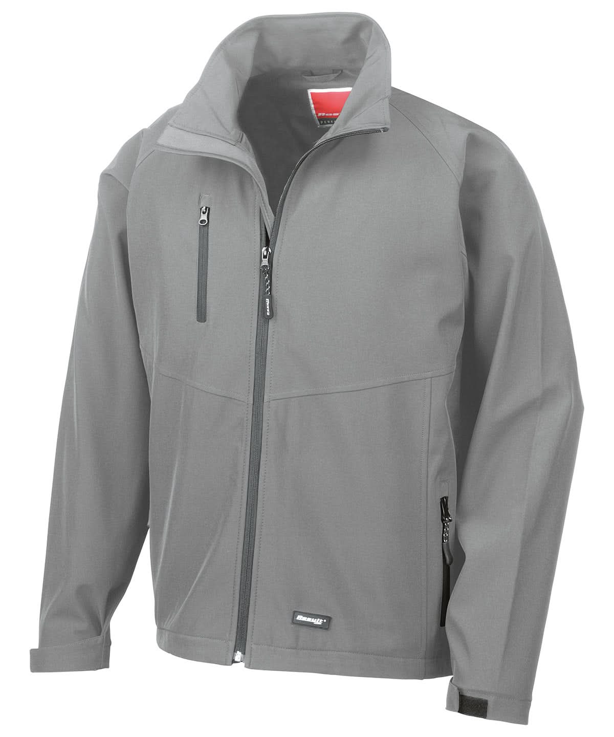Result Baselayer softshell jacket R128X - Silver Grey - Customisable Softshell Jacket