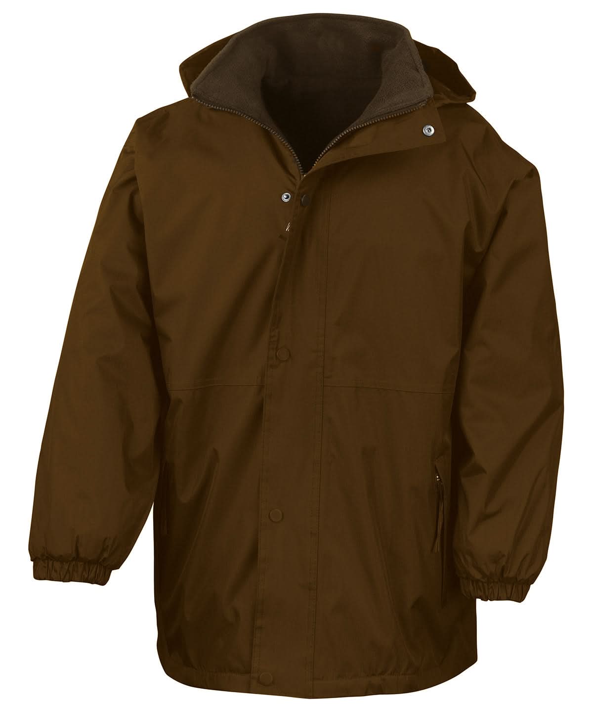 Result Junioryouth reversible StormDri 4000 jacket R160J - Brown Brown - Customisable Jackets