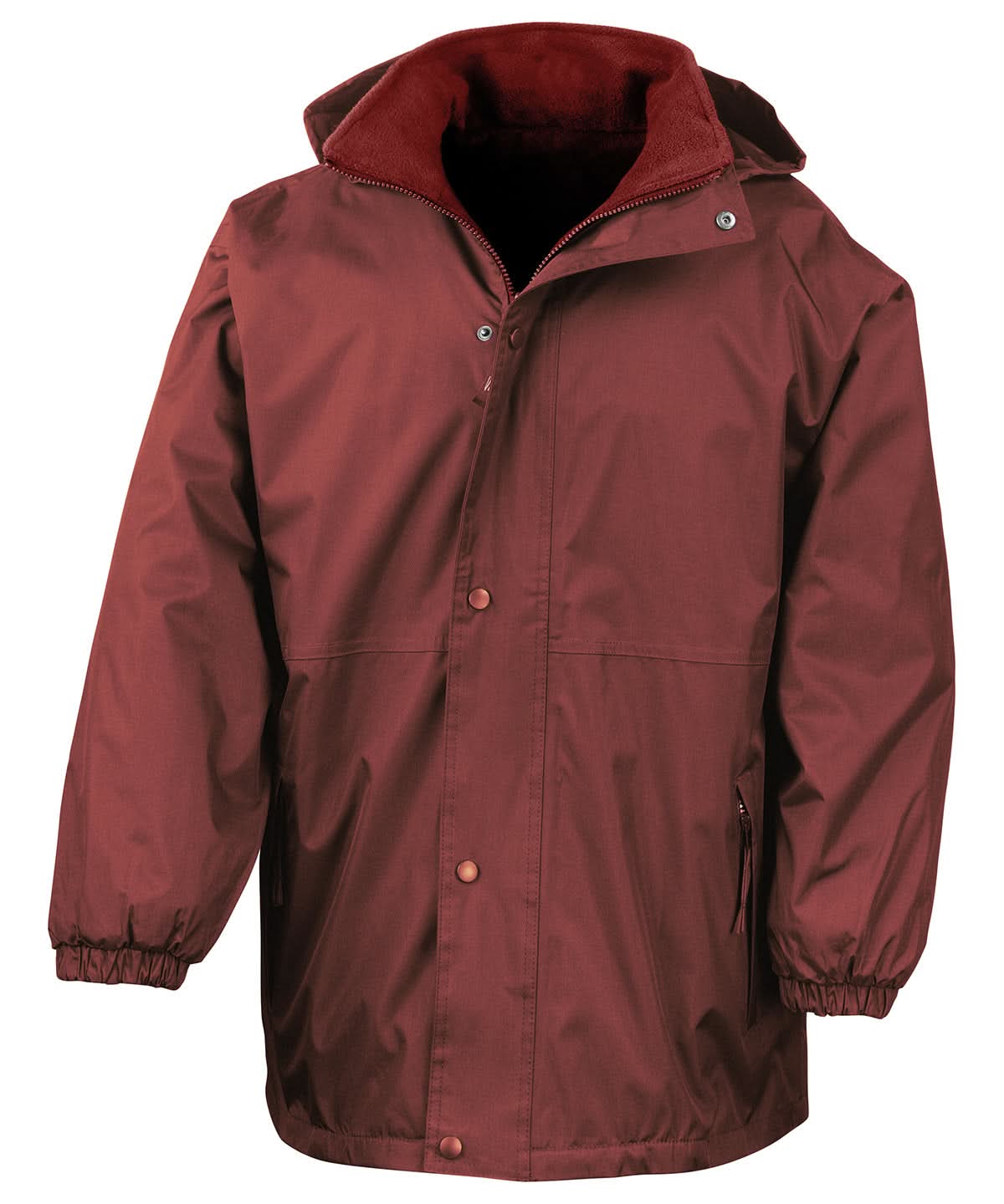 Result Junioryouth reversible StormDri 4000 jacket R160J - Burgundy Burgundy - Customisable Jackets