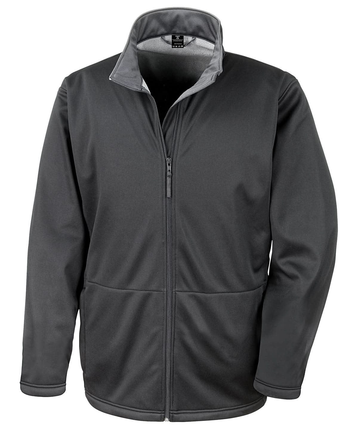 Result Core Core softshell jacket R209X - Black - Customisable Softshell Jacket