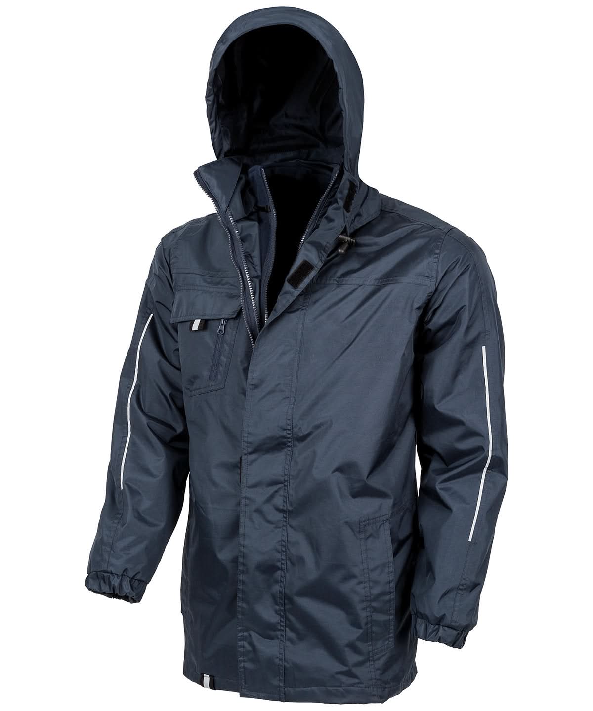 Result Core 3 in1 CORE transit jacket with printable softshell inner R236X - Navy - Customisable Softshell Jacket