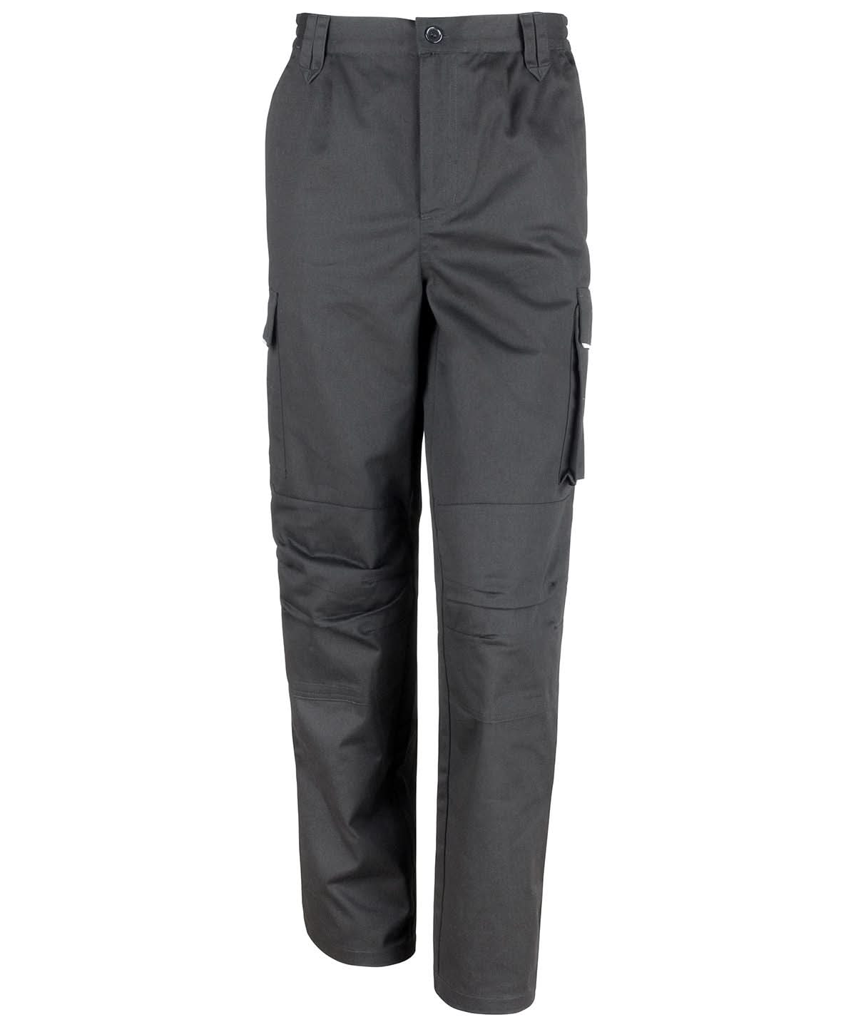 Result Workguard Work Guard action trousers R308X - Black - Customisable Trousers