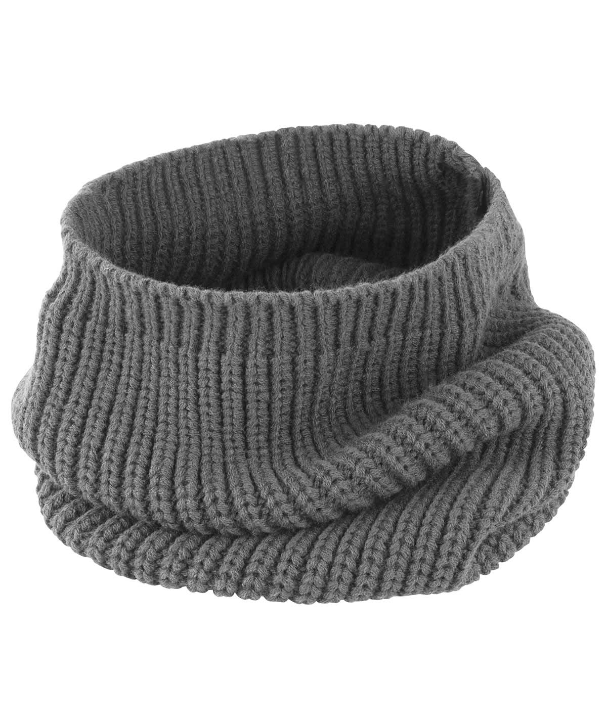 Result Winter Essentials Whistler snood hood R361X - Grey One size - Customisable Snoods
