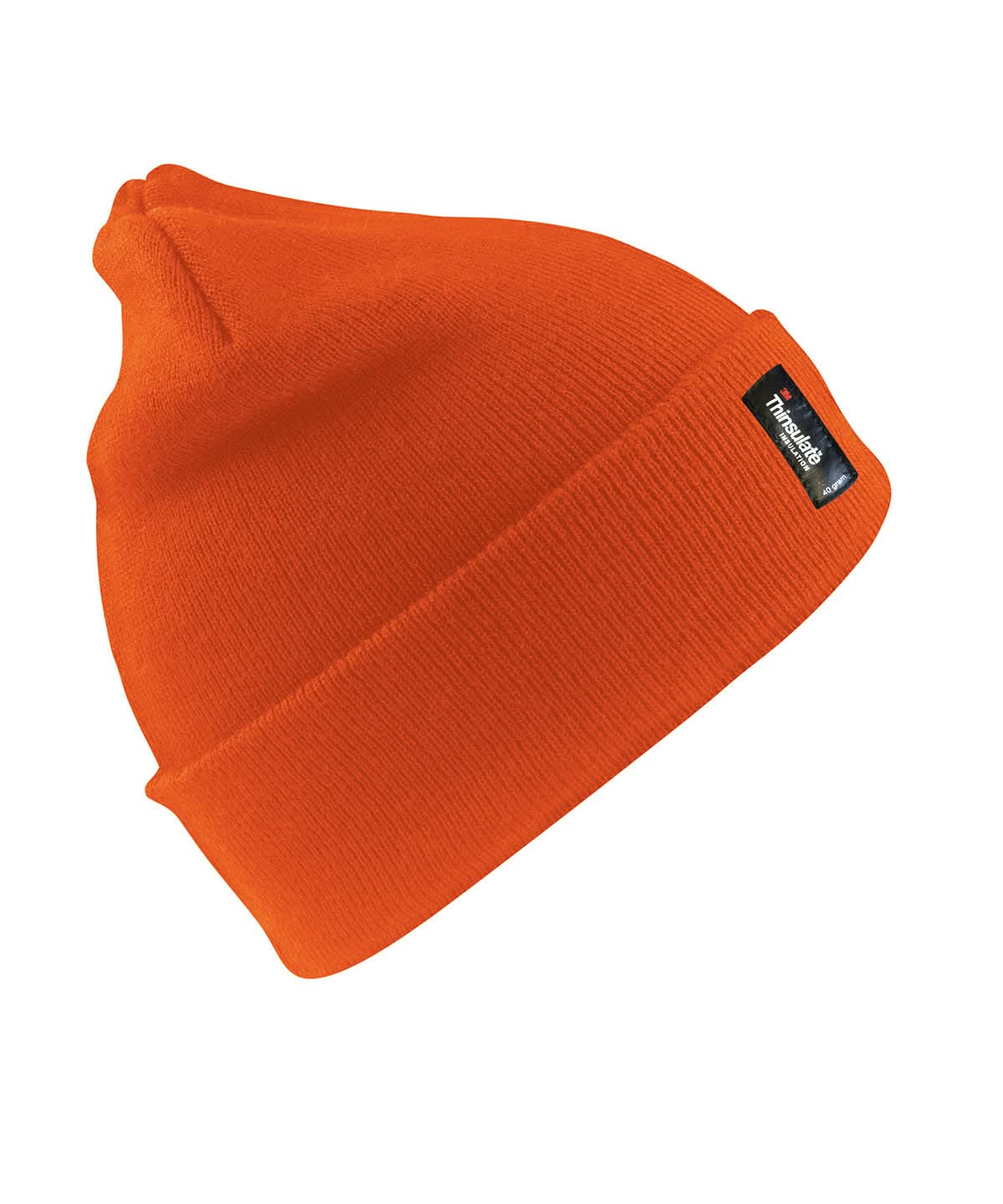 Result Winter Essentials Heavyweight Thinsulate hat RC033 - Fluorescent Orange One size - Customisable Hats