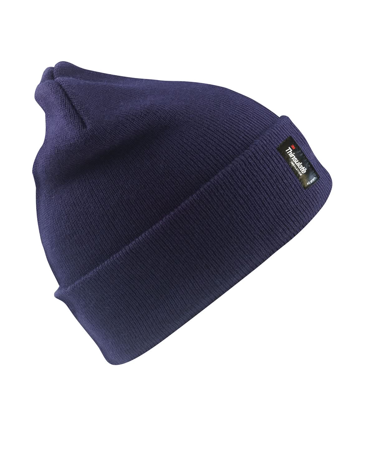 Result Winter Essentials Heavyweight Thinsulate hat RC033 - Navy One size - Customisable Hats