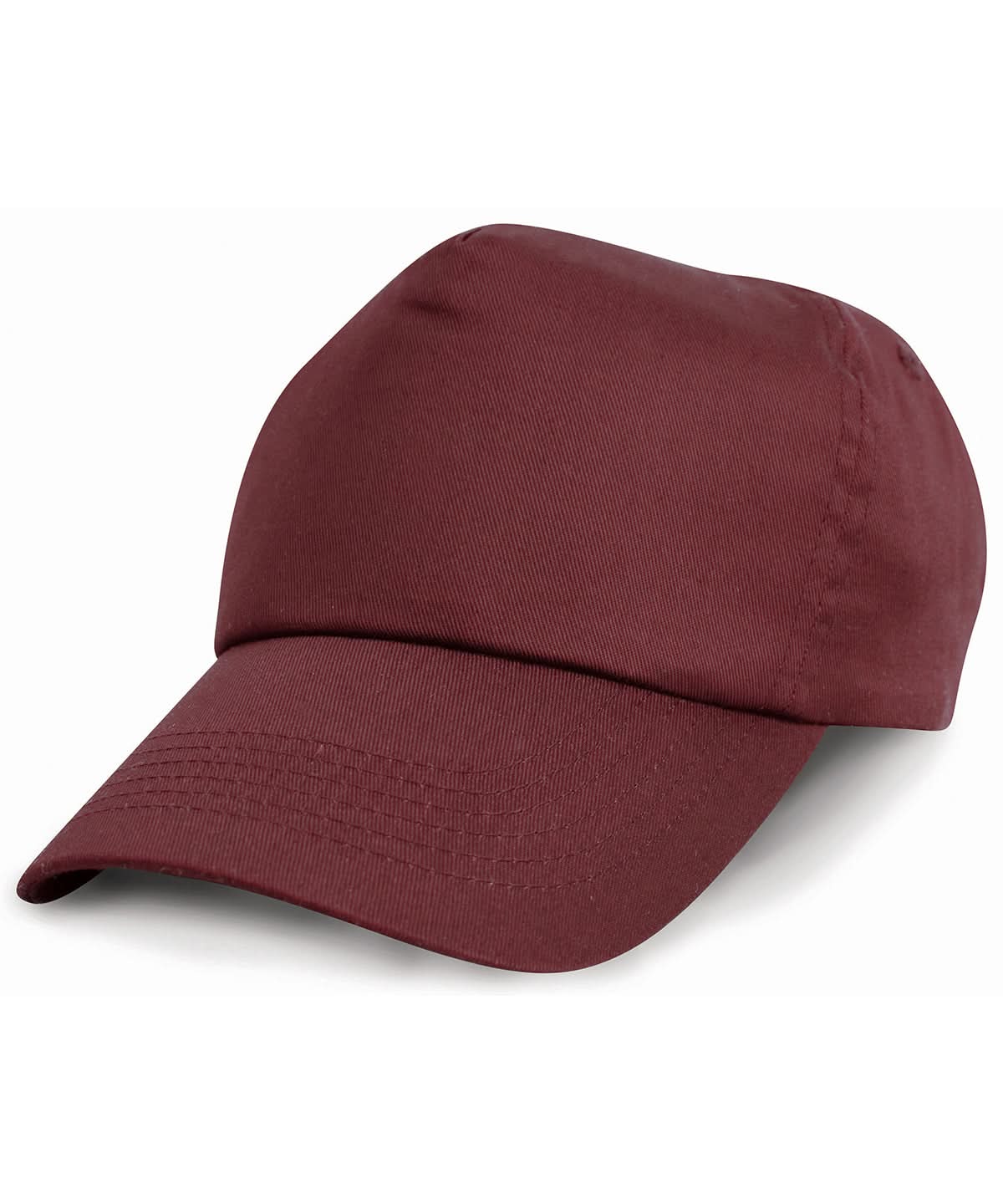 Result Headwear Cotton cap RC05X - Burgundy One size - Customisable Caps