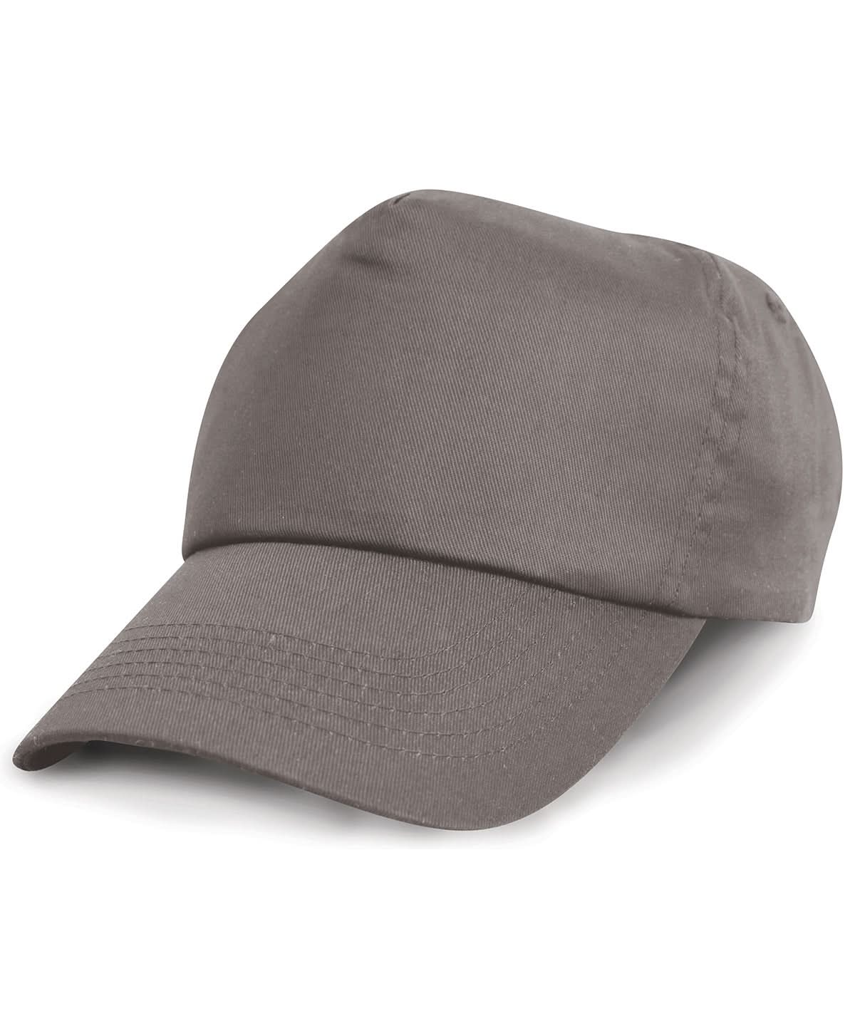 Result Headwear Cotton cap RC05X - Grey One size - Customisable Caps