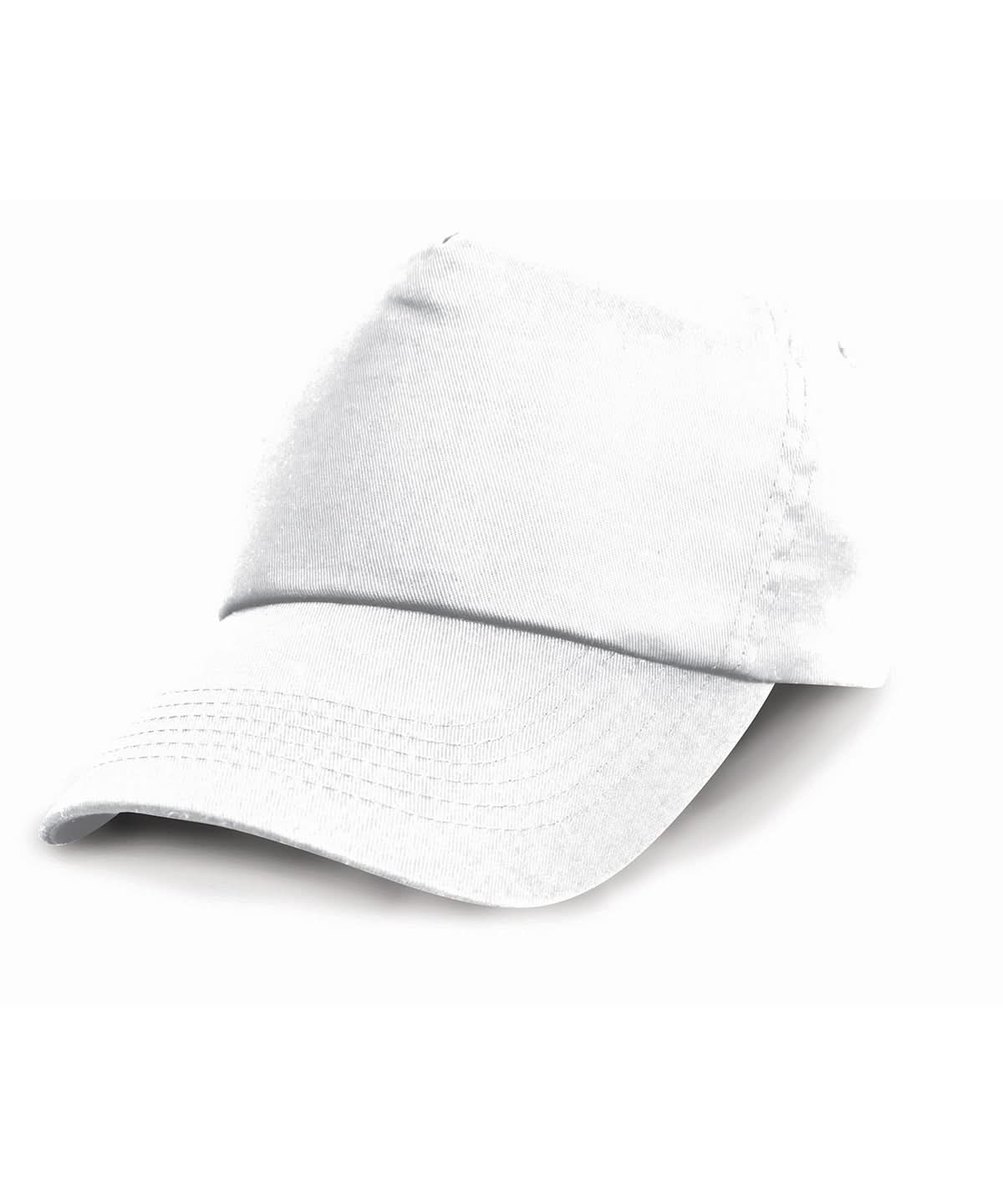 Result Headwear Cotton cap RC05X - White One size - Customisable Caps