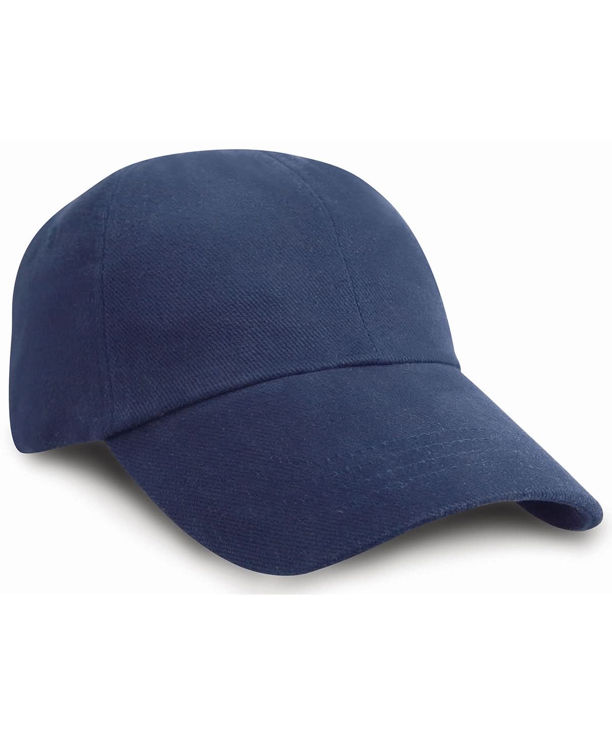 Result Headwear Junior low profile heavy brushed cotton cap RC24J - Navy One size - Customisable Caps