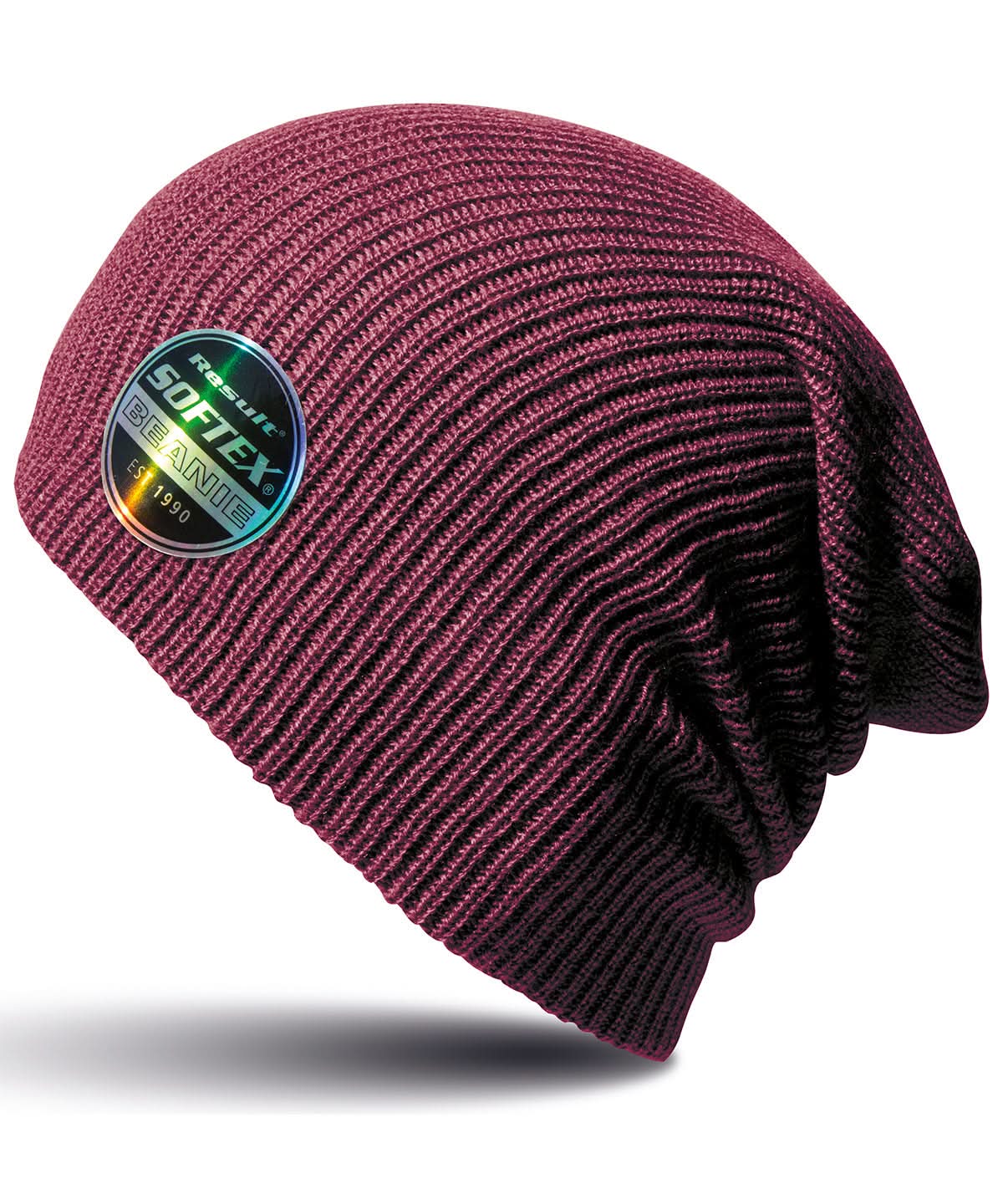 Result Winter Essentials Core Softex beanie RC31X - Claret Red One size - Customisable Beanies