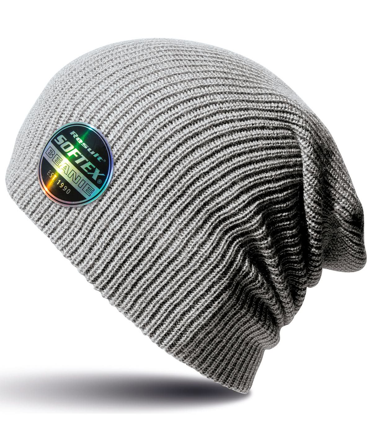 Result Winter Essentials Core Softex beanie RC31X - Dove Grey One size - Customisable Beanies