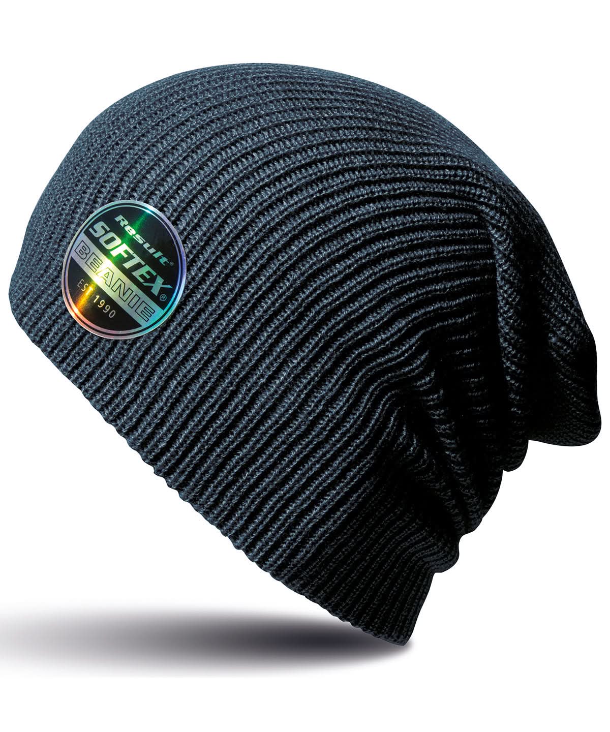 Result Winter Essentials Core Softex beanie RC31X - Navy One size - Customisable Beanies