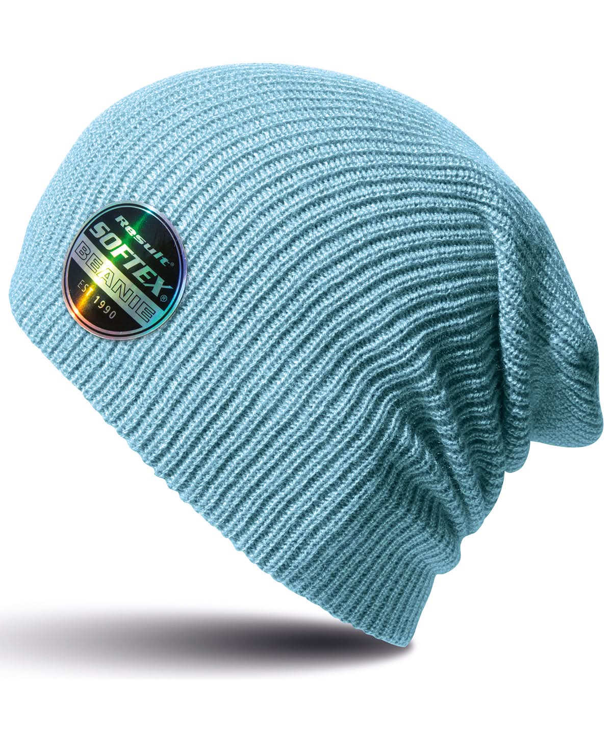 Result Winter Essentials Core Softex beanie RC31X - Sky One size - Customisable Beanies
