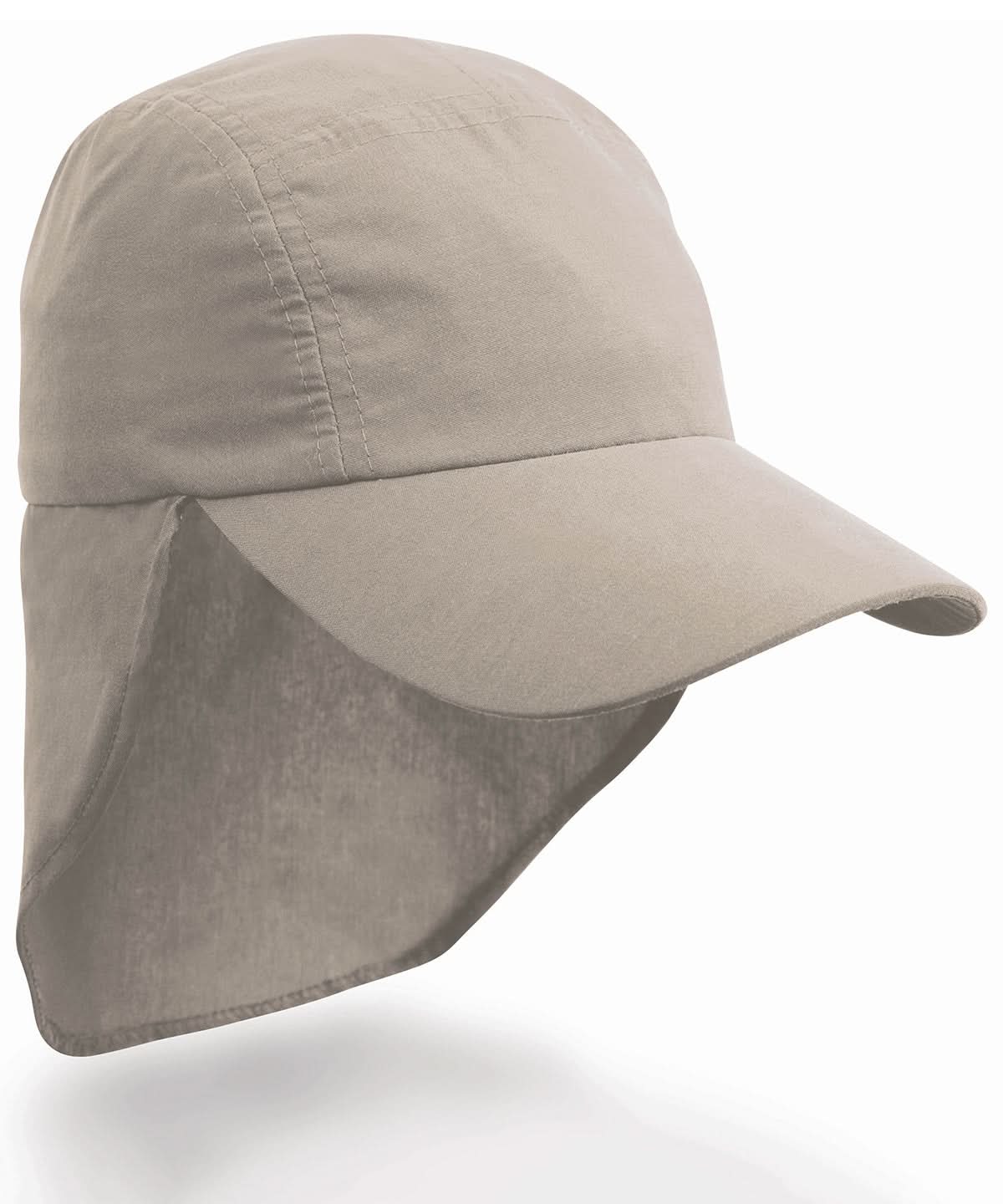 Result Headwear Legionnaires cap RC69X - Desert Khaki One size - Customisable Caps